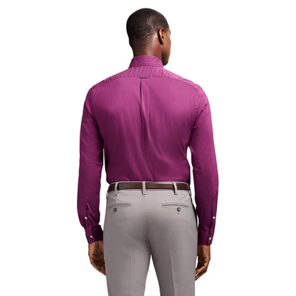 Izod Cool Fx Button Down Dress Shirt - Imperial Purple