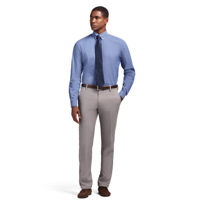 Izod Cool Fx Button Down Dress Shirt - Th Navy