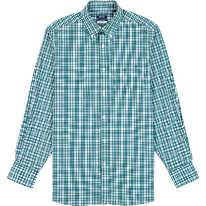 Izod All Over Stretch Button Down Dress Shirt - Bayberry