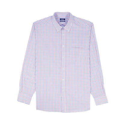 Izod All Over Stretch Button Down Dress Shirt - Chilli Pepper