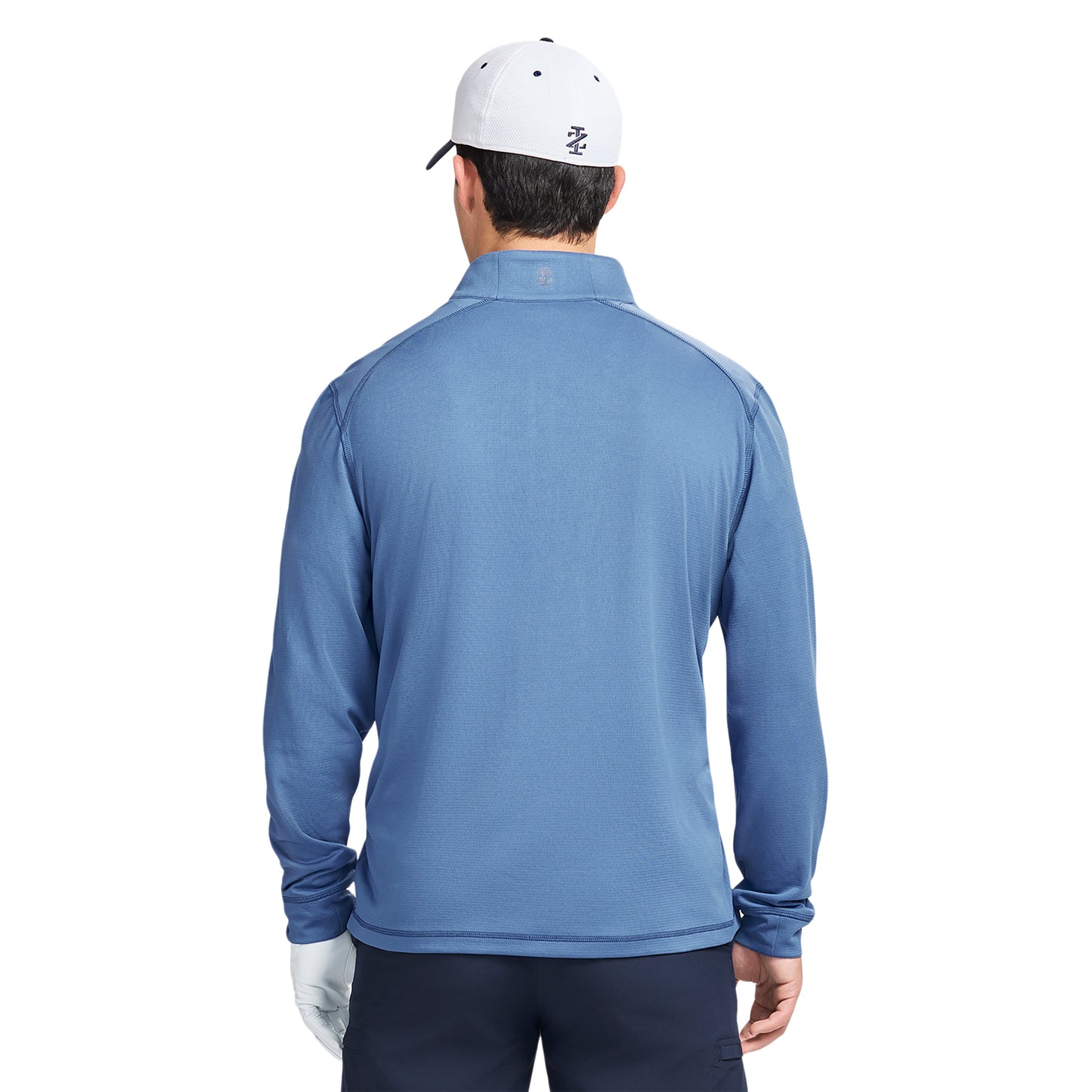 Izod GOLF SWINGFLEX MESH 1/4 ZIP - BRIGHT COBALT