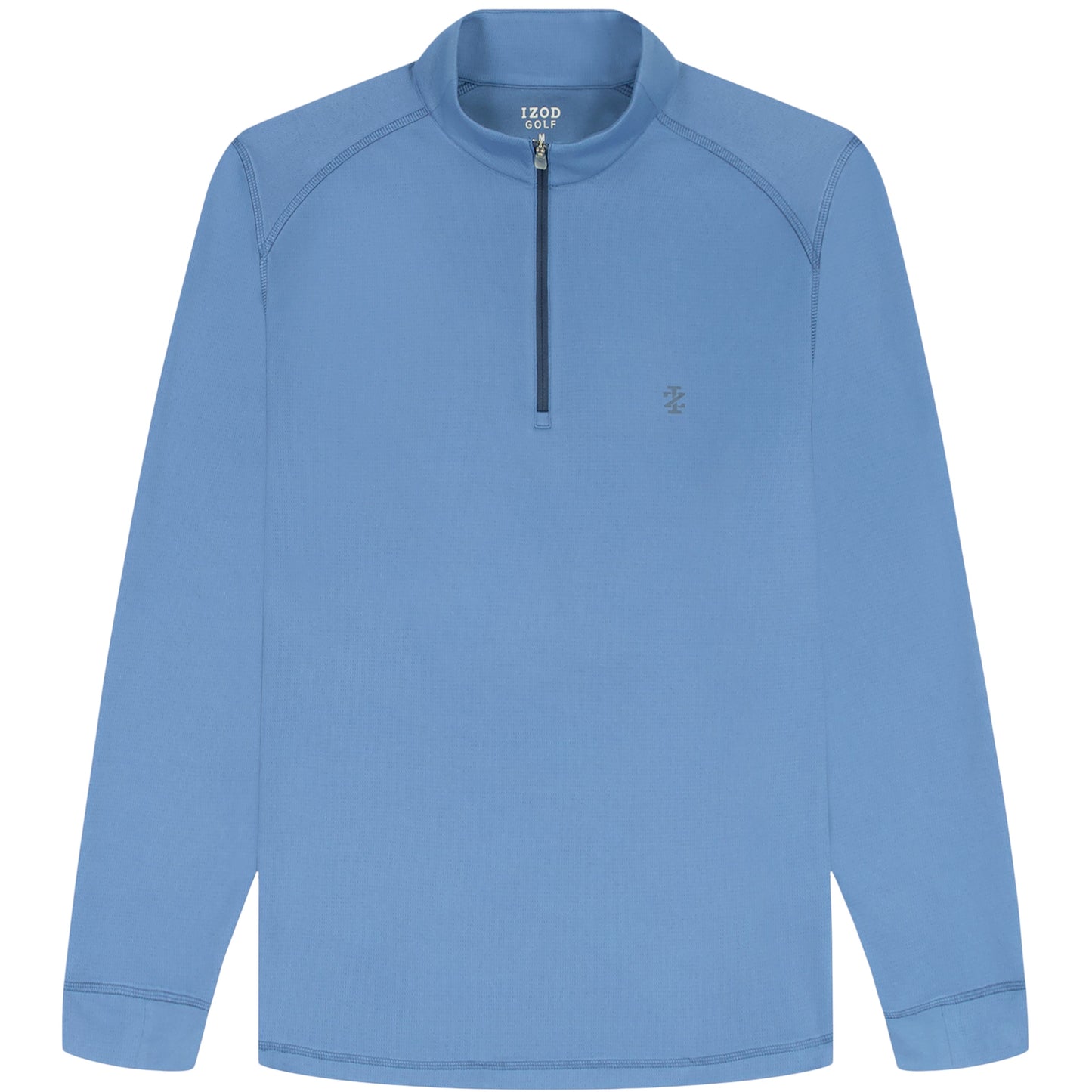 Izod GOLF SWINGFLEX MESH 1/4 ZIP - BRIGHT COBALT