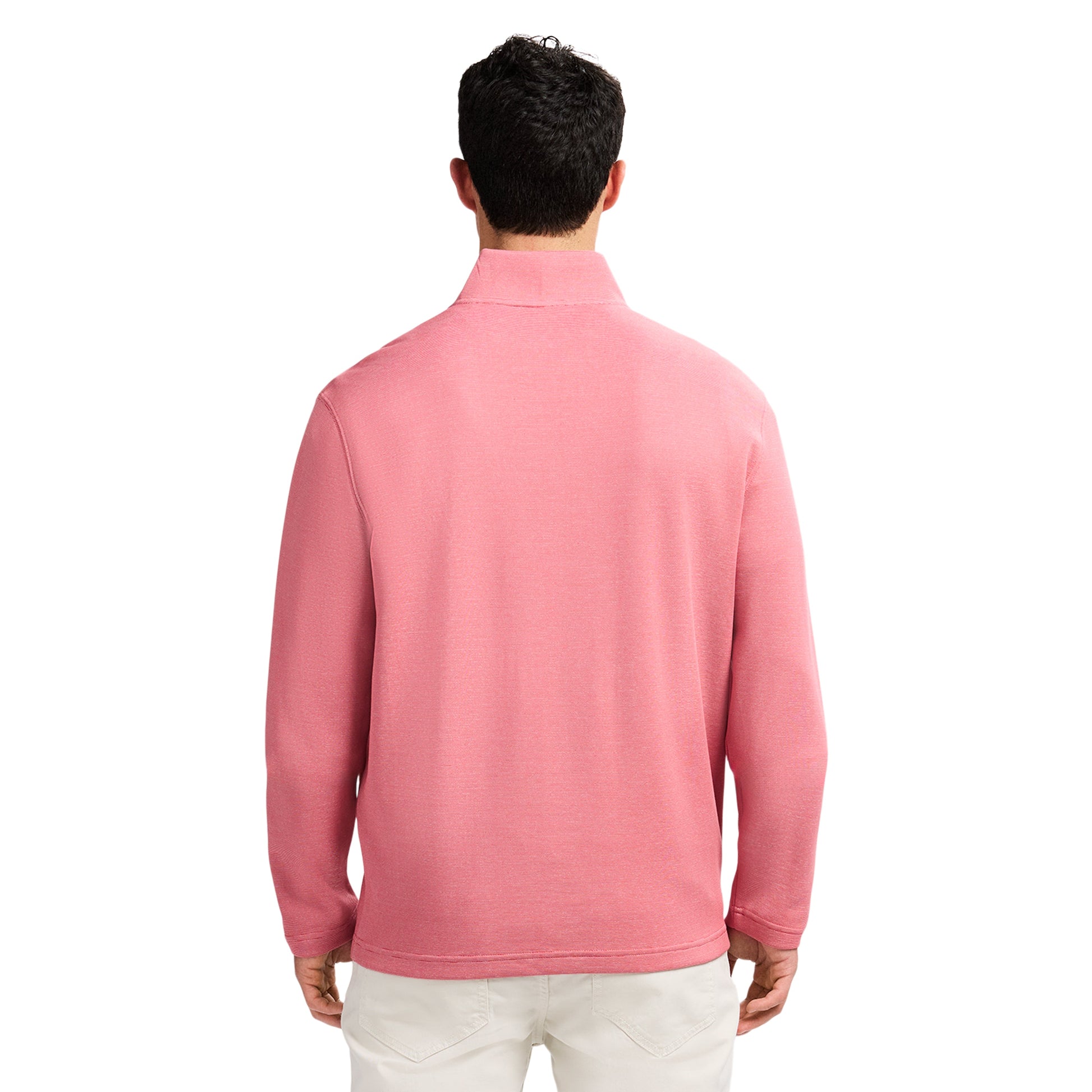 Izod PERFORMANCE COMFORT 1/4 ZIP - HOLLY BERRY