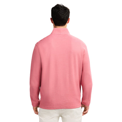 Izod PERFORMANCE COMFORT 1/4 ZIP - HOLLY BERRY