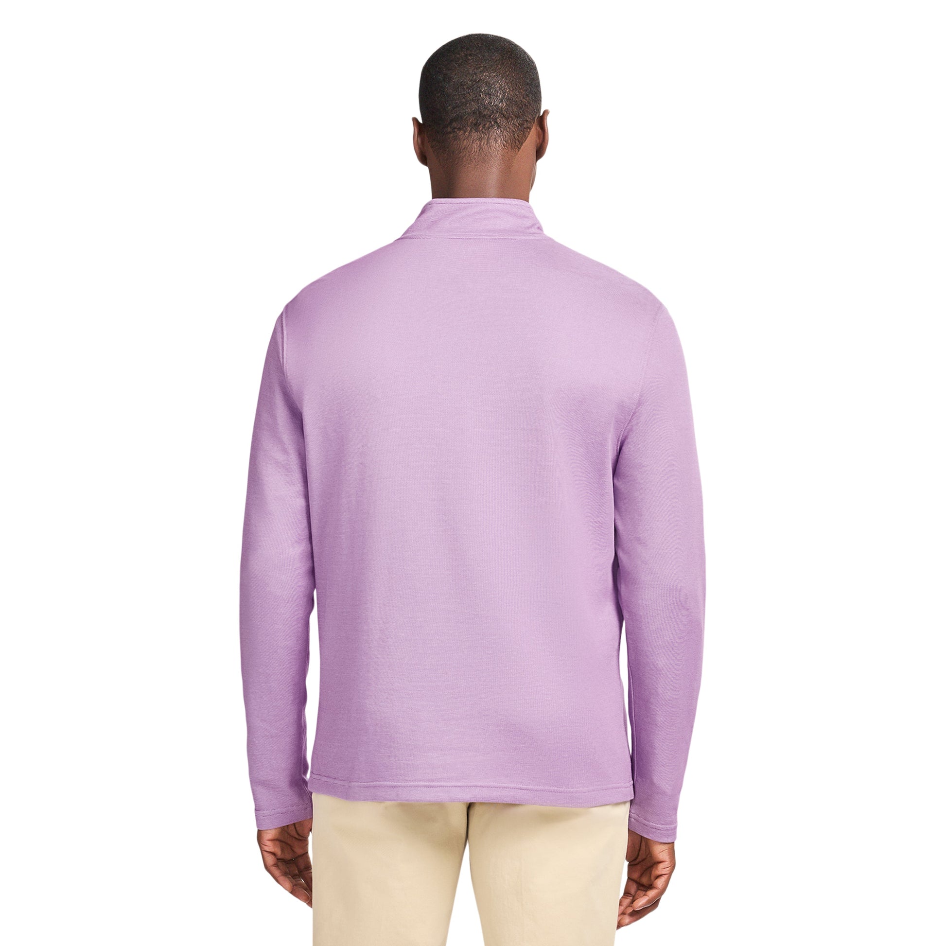 Izod PERFORMANCE COMFORT 1/4 ZIP - ROYAL LILAC
