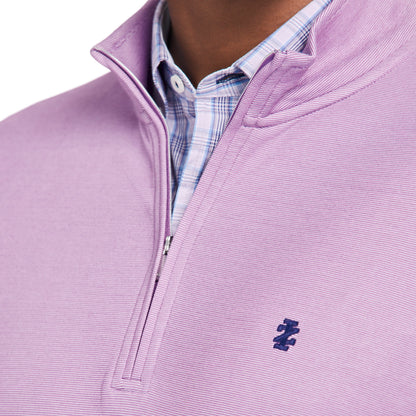 Izod PERFORMANCE COMFORT 1/4 ZIP - ROYAL LILAC