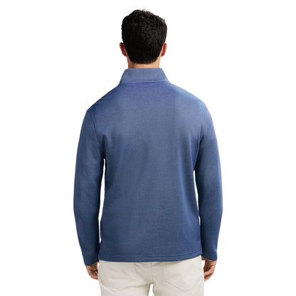 Izod PERFORMANCE COMFORT 1/4 ZIP - MEDIEVAL BLUE