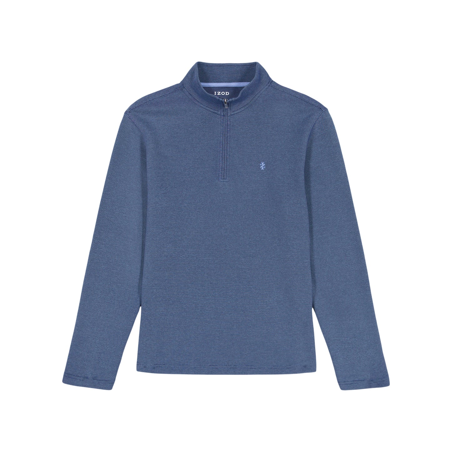 Izod PERFORMANCE COMFORT 1/4 ZIP - MEDIEVAL BLUE