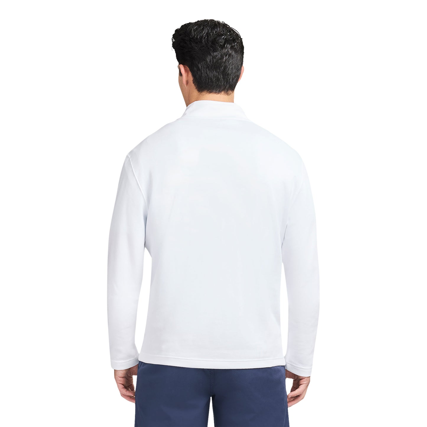 Izod PERFORMANCE COMFORT 1/4 ZIP - BRIGHT WHITE