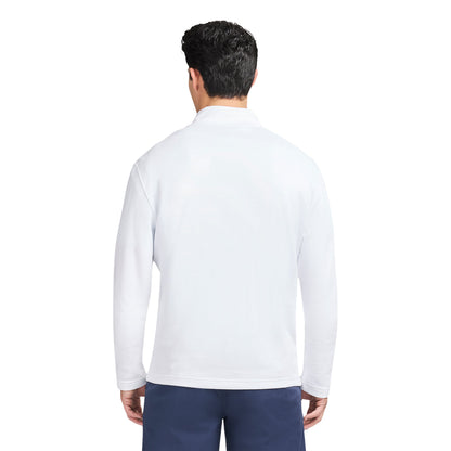 Izod PERFORMANCE COMFORT 1/4 ZIP - BRIGHT WHITE