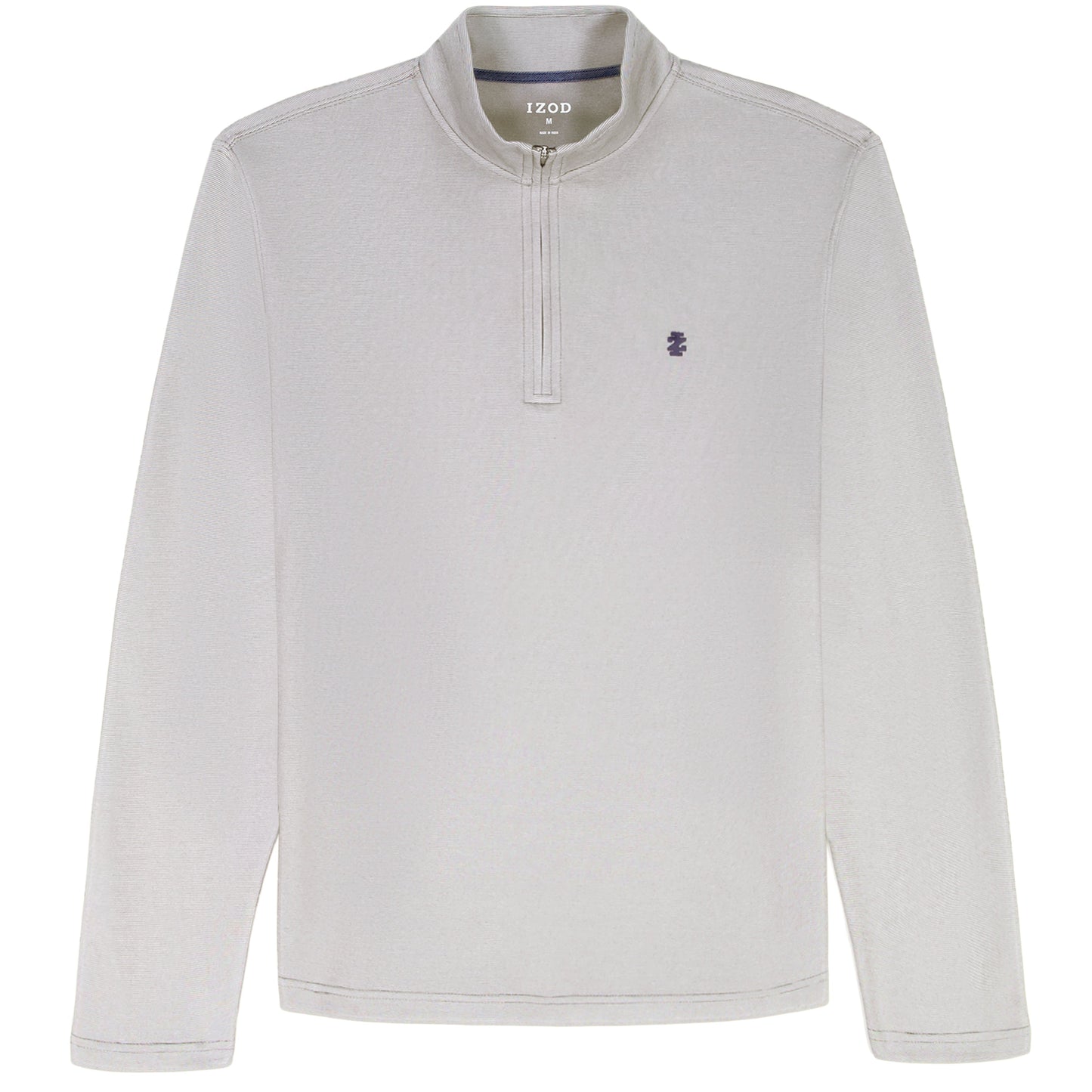 Izod PERFORMANCE COMFORT 1/4 ZIP - SMOKED PEARL