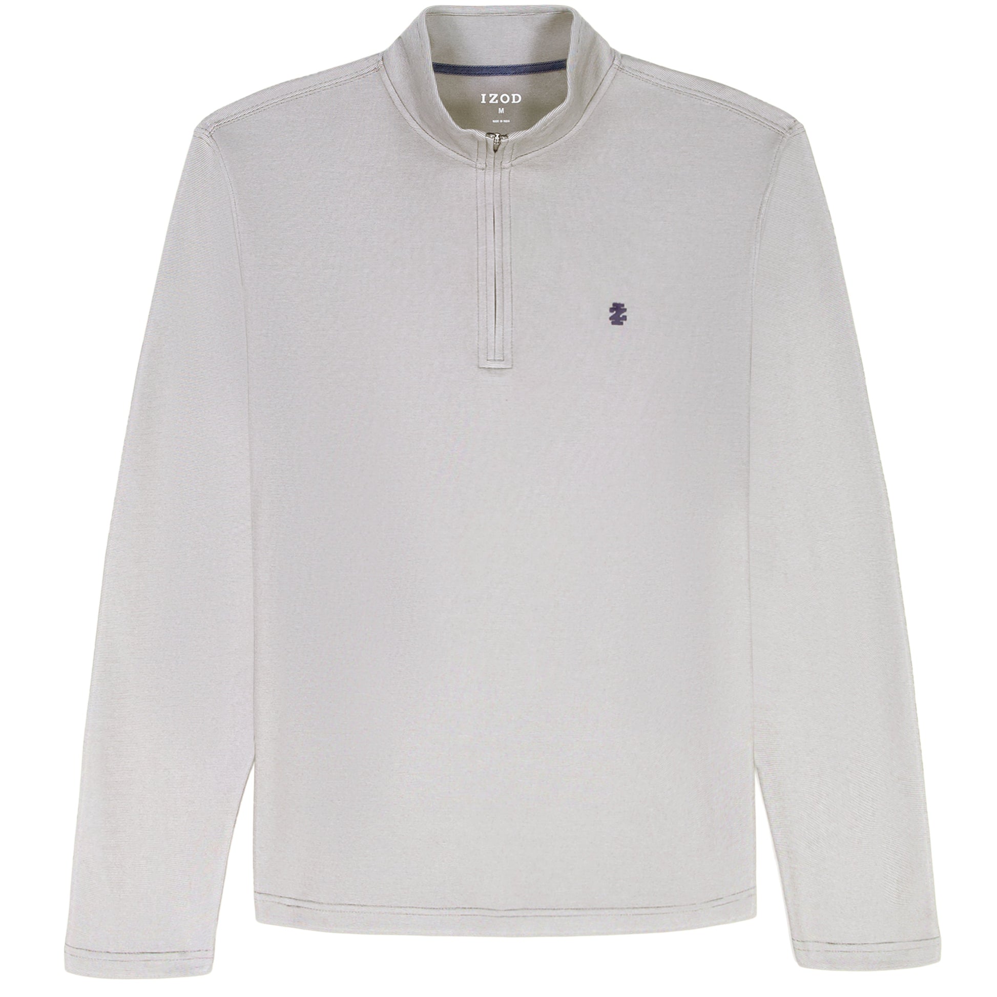 Izod PERFORMANCE COMFORT 1/4 ZIP - SMOKED PEARL