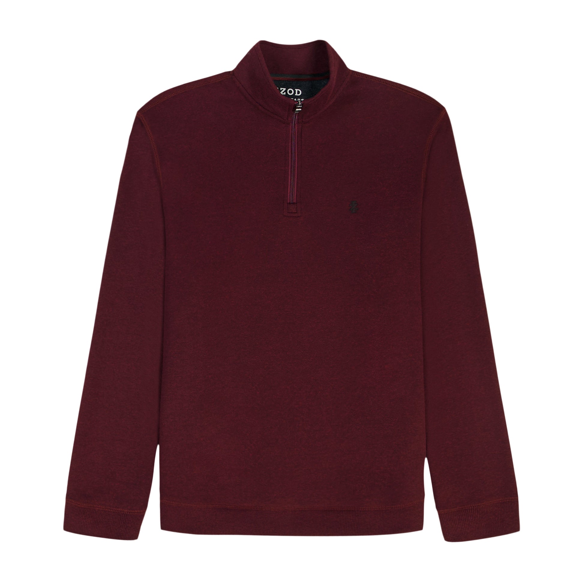 Izod Advantage Performance Quarter Zip Fleece - Velvet Maroon