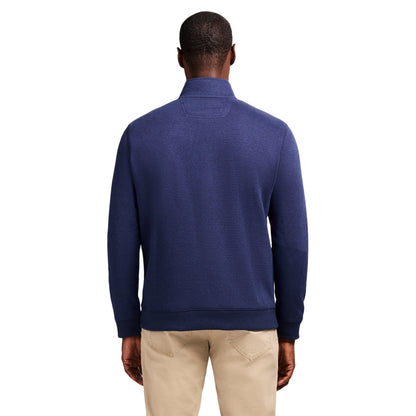 Izod Advantage Performance Quarter Zip Fleece - Navy Blazer
