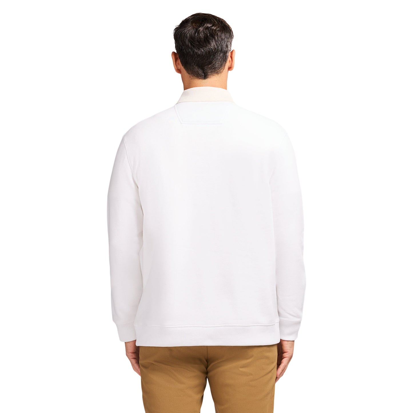 Izod Advantage Performance Crewneck Fleece - Bright White