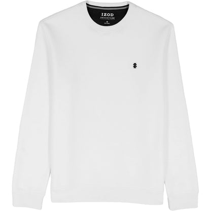 Izod Advantage Performance Crewneck Fleece - Bright White