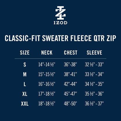 Izod Thermasoft Sweater Fleece Quarter Zip - Velvet Maroon