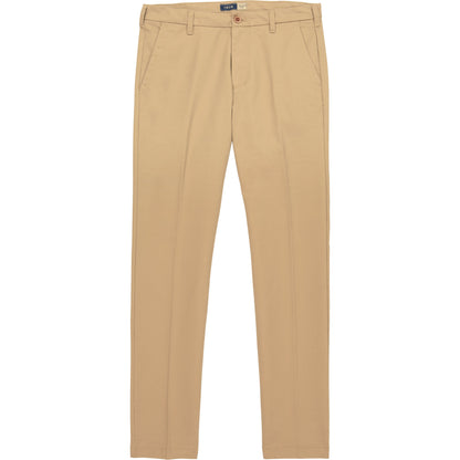Izod Performance Stretch Flat-Front Straight Fit Chino Pants - Cedarwood Khaki
