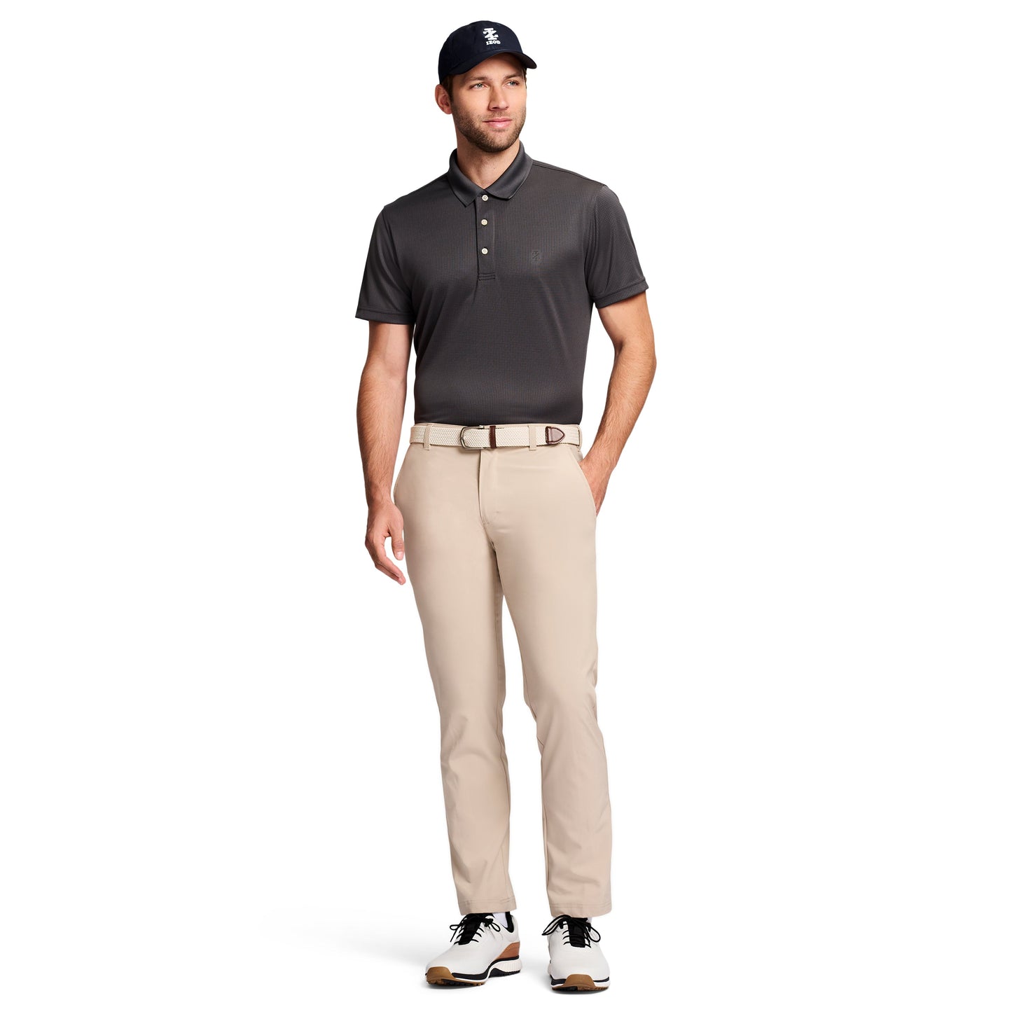 Izod Golf Swingflex Slim Fit Pant - R. Khaki