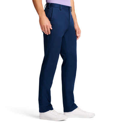 Izod American Chino Flat-Front Straight Fit Pant - Navy