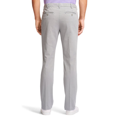 Izod Saltwater Stretch Flat-Front Straight Fit Chino Pant - Cinder Block