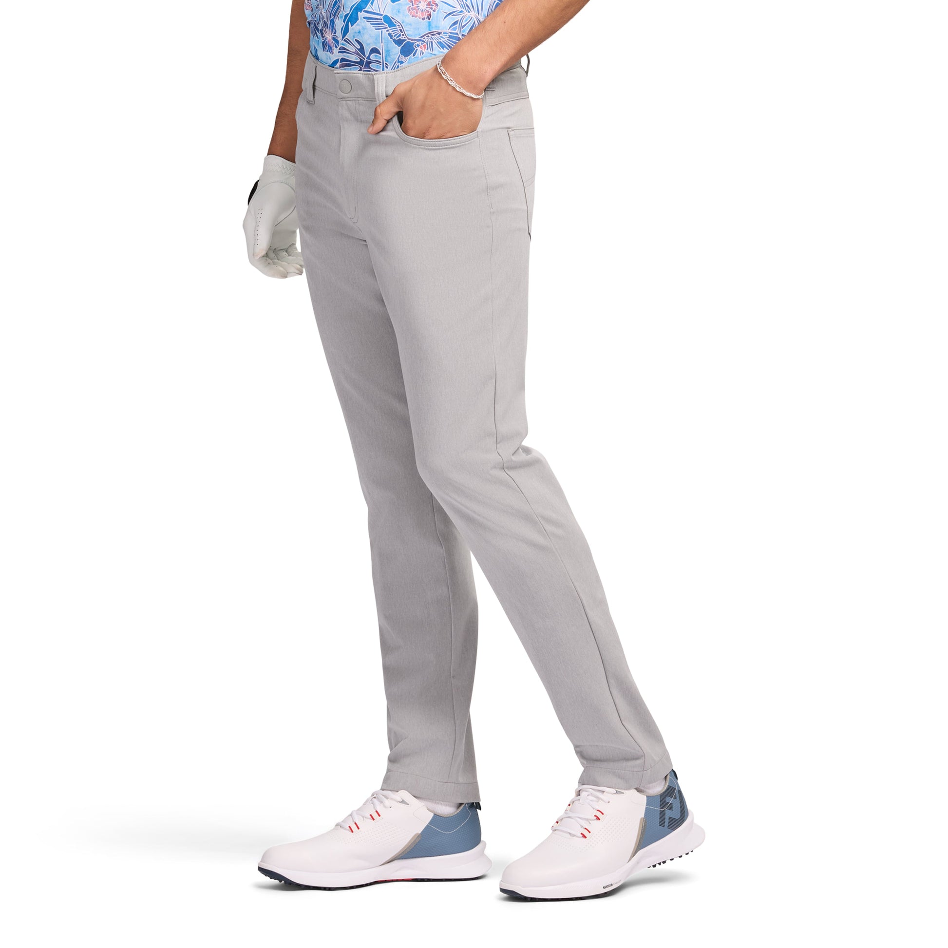 Izod Golf Pro Z1 Dobby 5 Pocket Pant - Harbor Mist