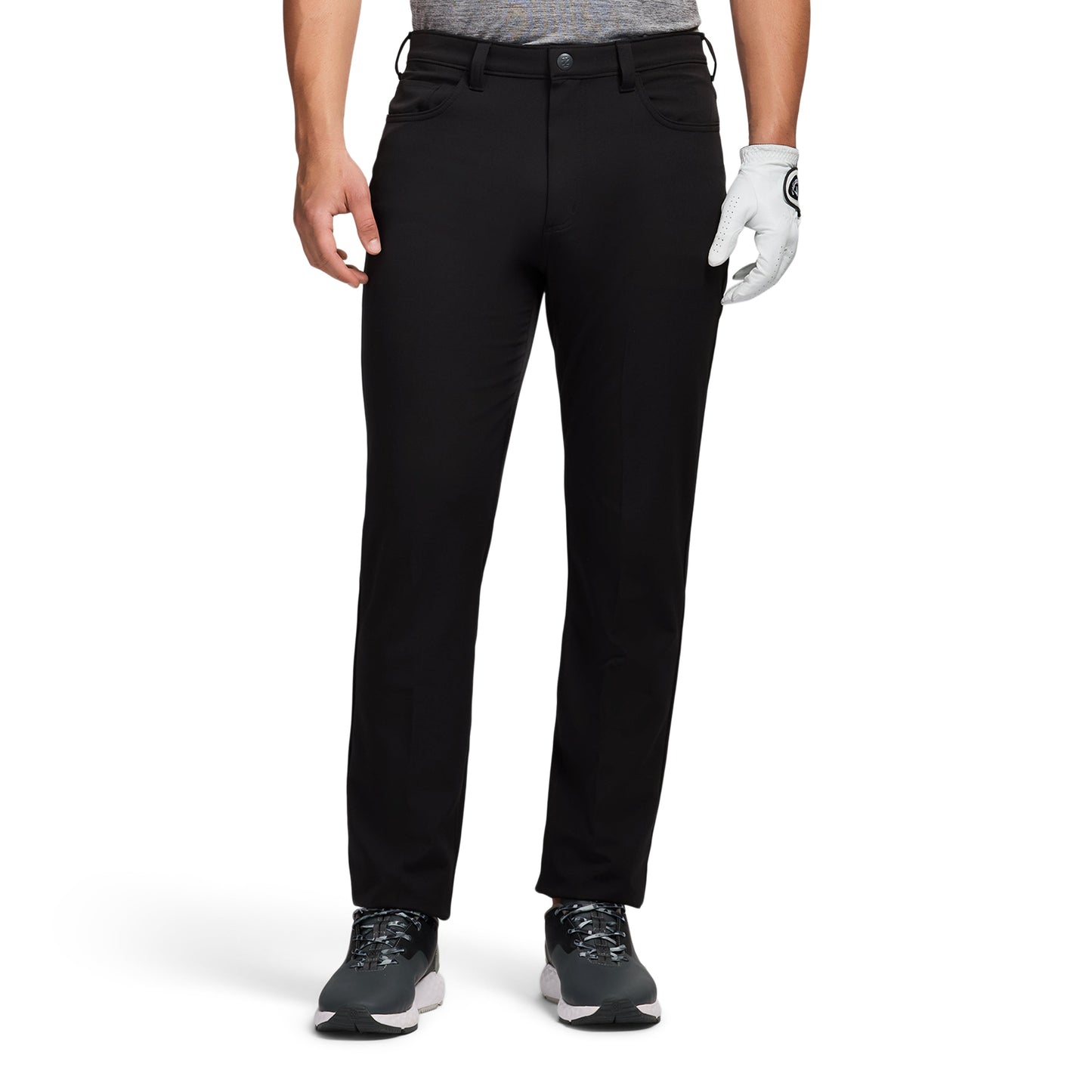Izod Golf Pro Z1 Dobby 5 Pocket Pant - Black