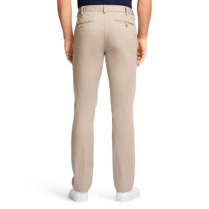 Izod American Chino Flat-Front Slim Fit Pant - Khaki