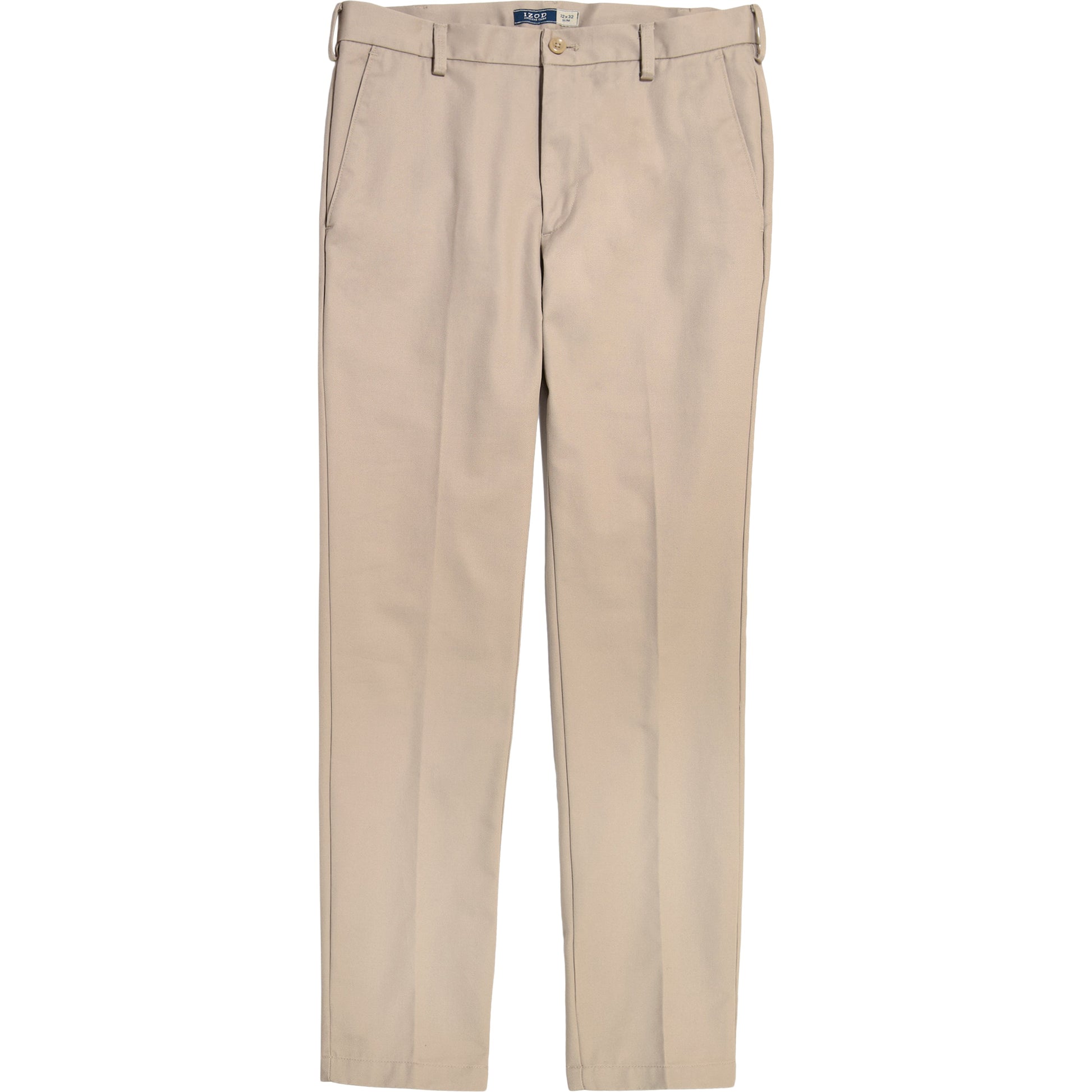 Izod American Chino Flat-Front Slim Fit Pant - Khaki