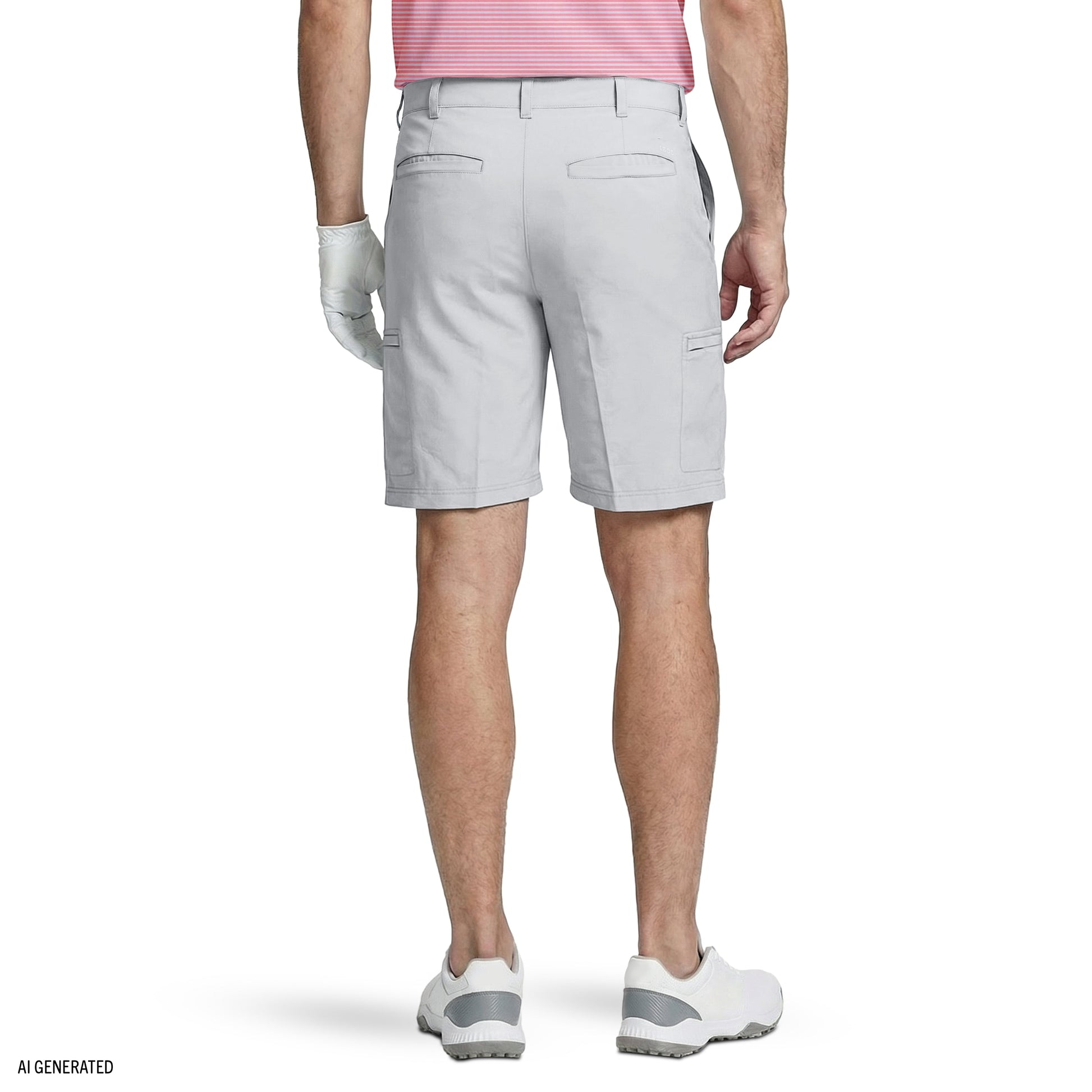 Izod GOLF SWINGFLEX CARGO SHORT - CINDER BLOCK