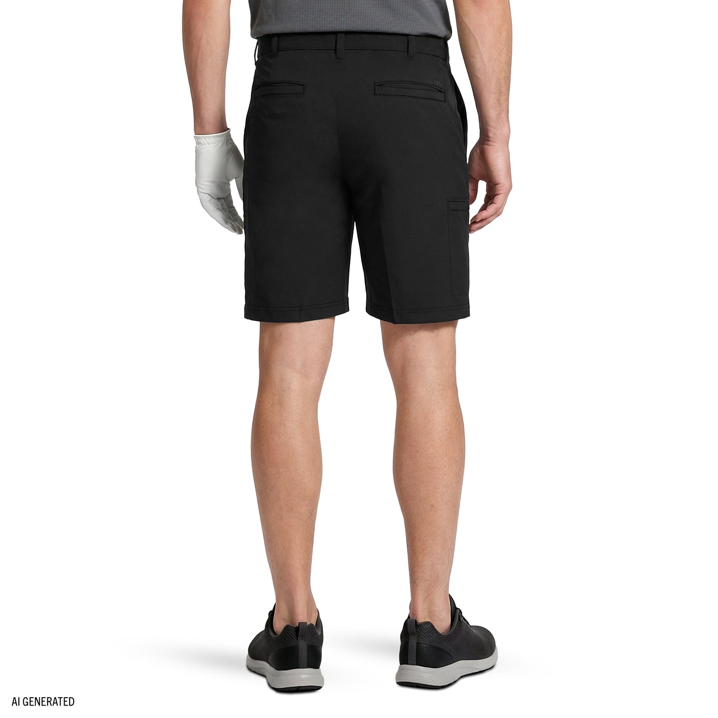 Izod GOLF SWINGFLEX CARGO SHORT - BLACK