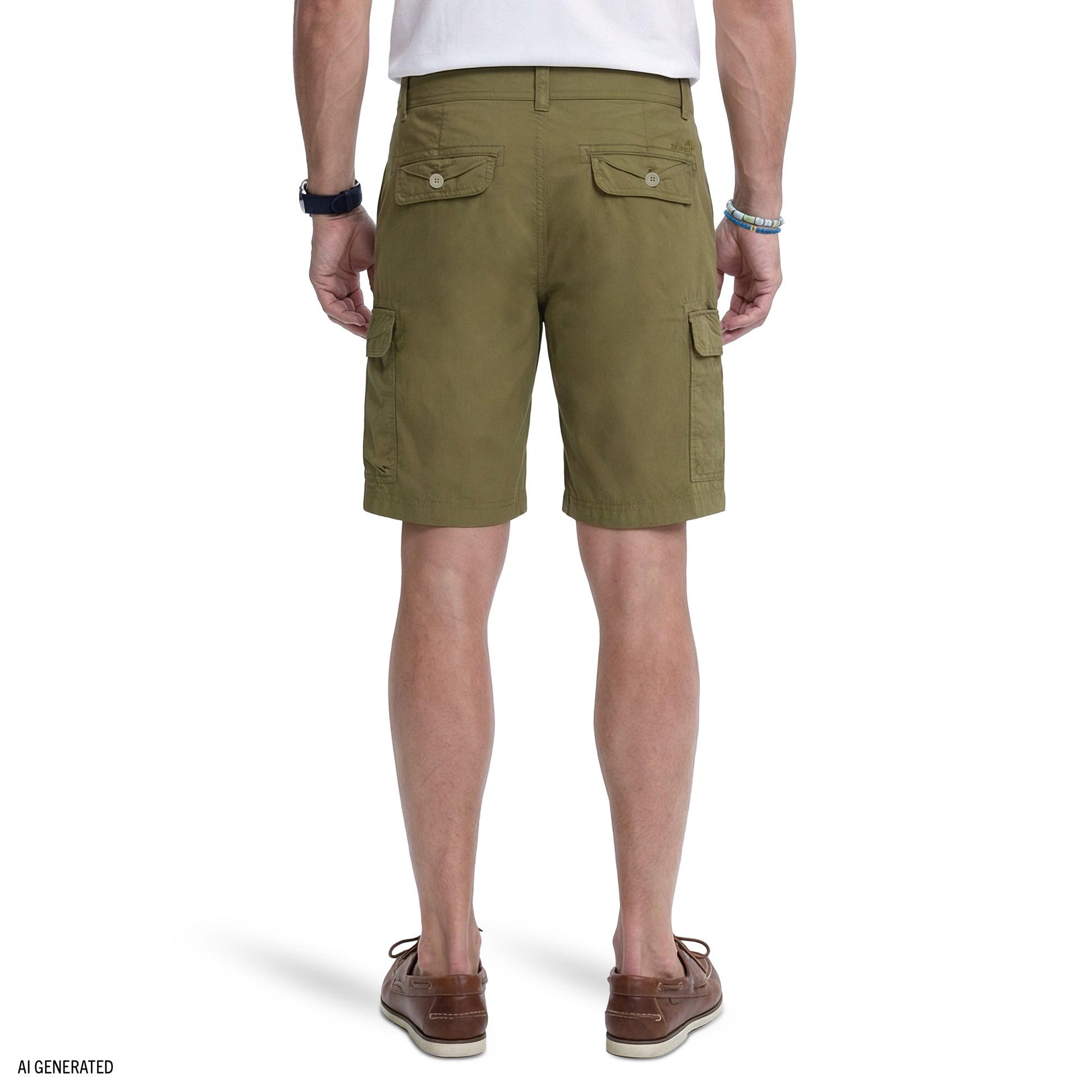 Izod SALTWATER CARGO SHORT - DUSKY GREEN
