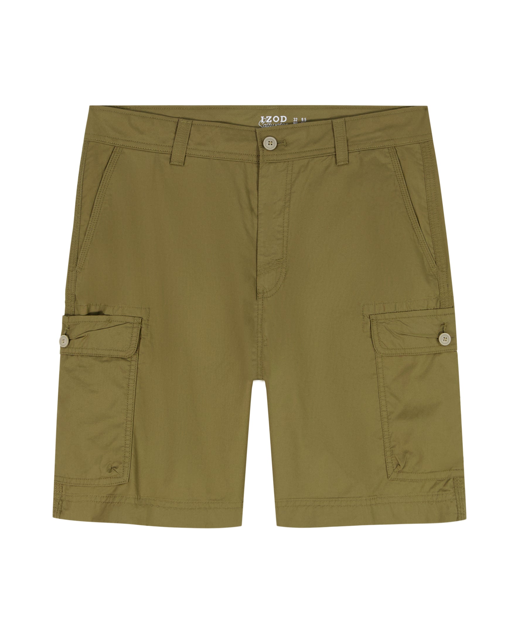 Izod SALTWATER CARGO SHORT - DUSKY GREEN