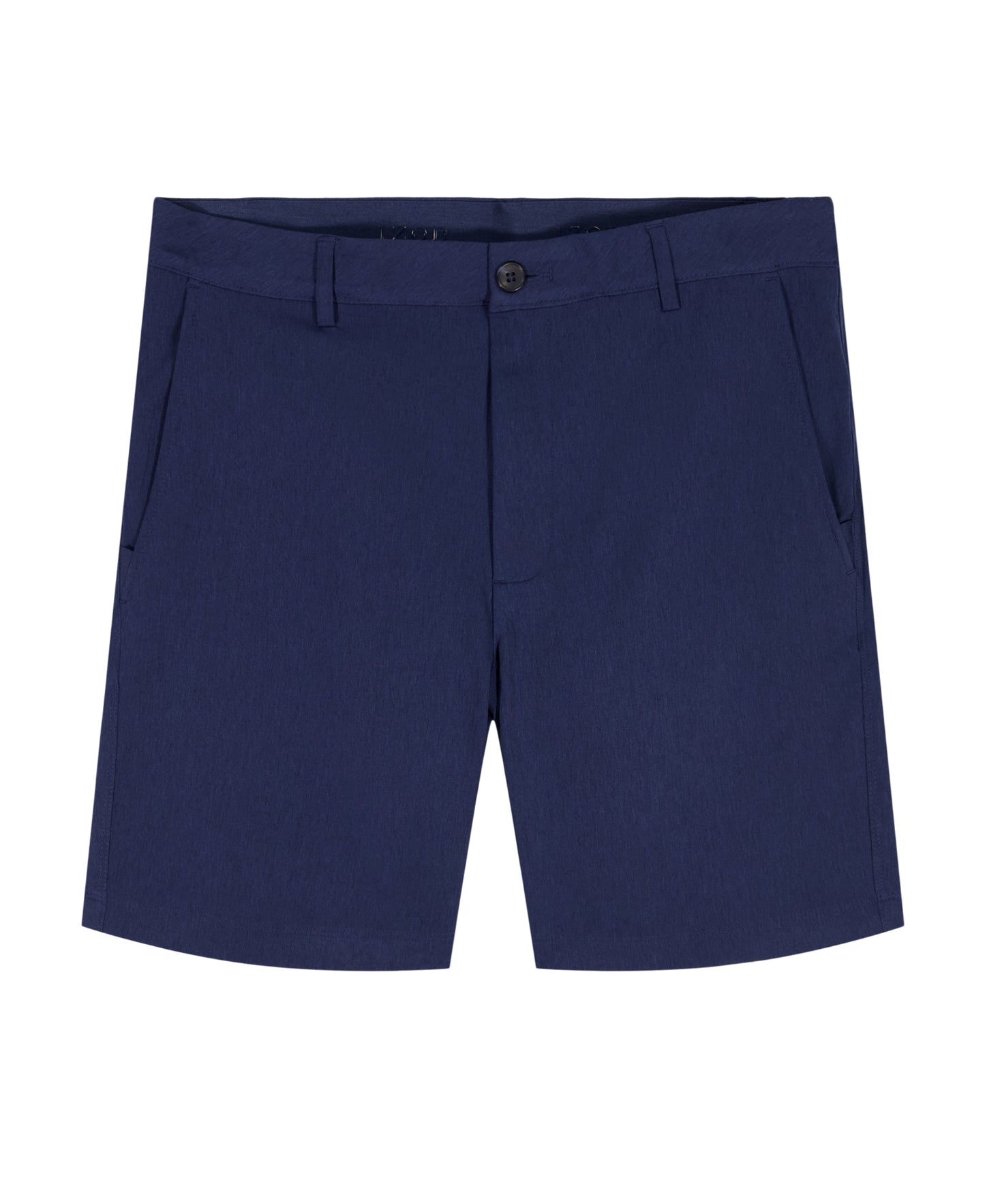 Izod GOLF SWINGFLEX DOBBY SHORT - MEDIEVAL BLUE HTHR