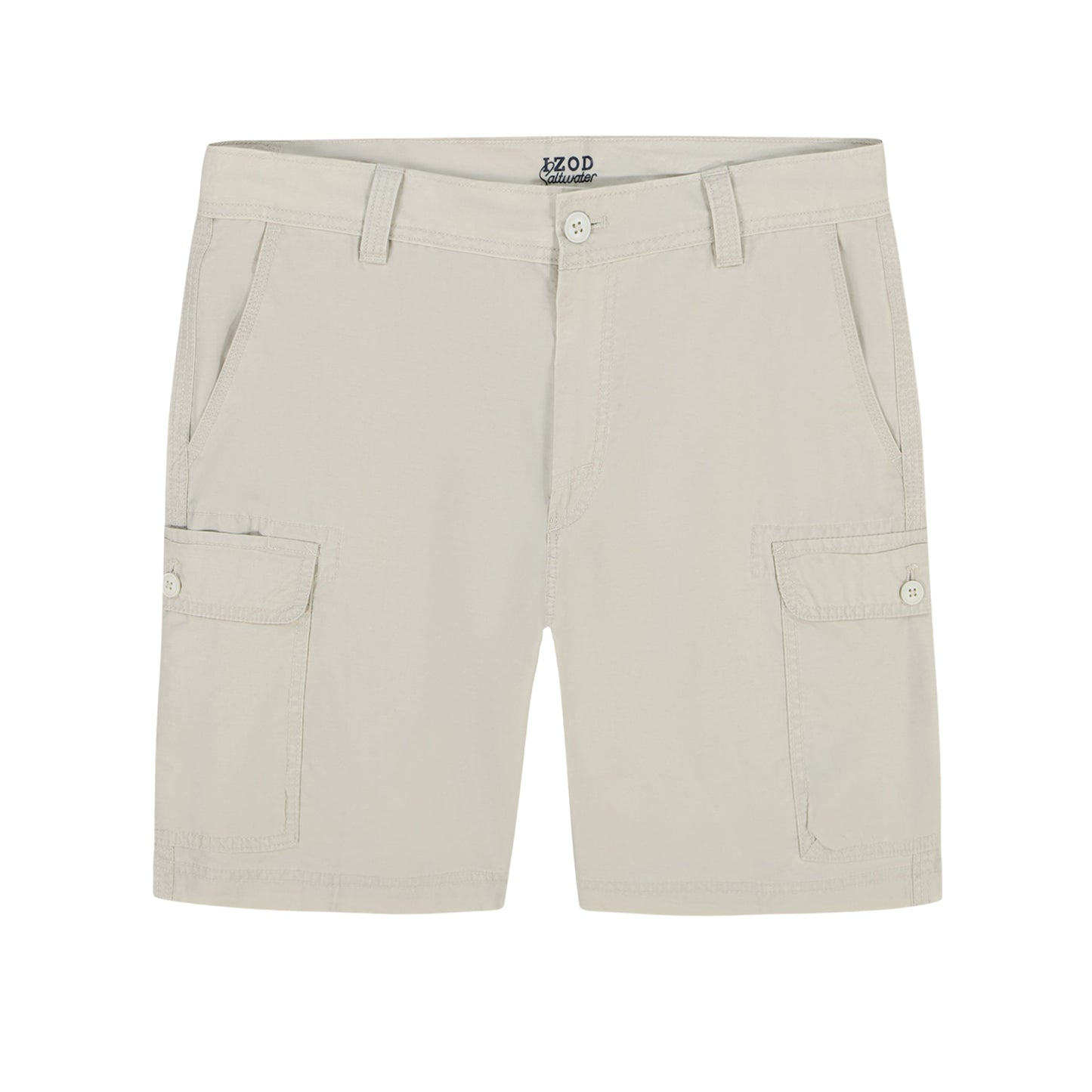 Izod Saltwater Cargo Short - Silver Birch