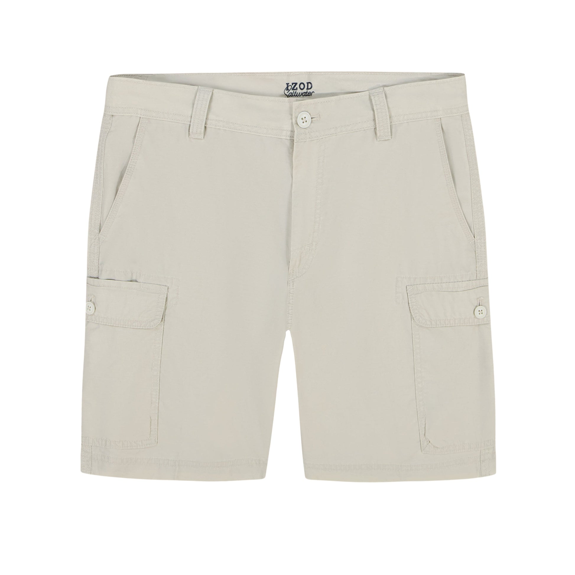 Izod Saltwater Cargo Short - Silver Birch