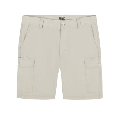 Izod Saltwater Cargo Short - Silver Birch
