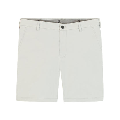 Izod Non-Iron Stretch Straight Fit Flat Front Traveler Short - Silver Birch Hthr