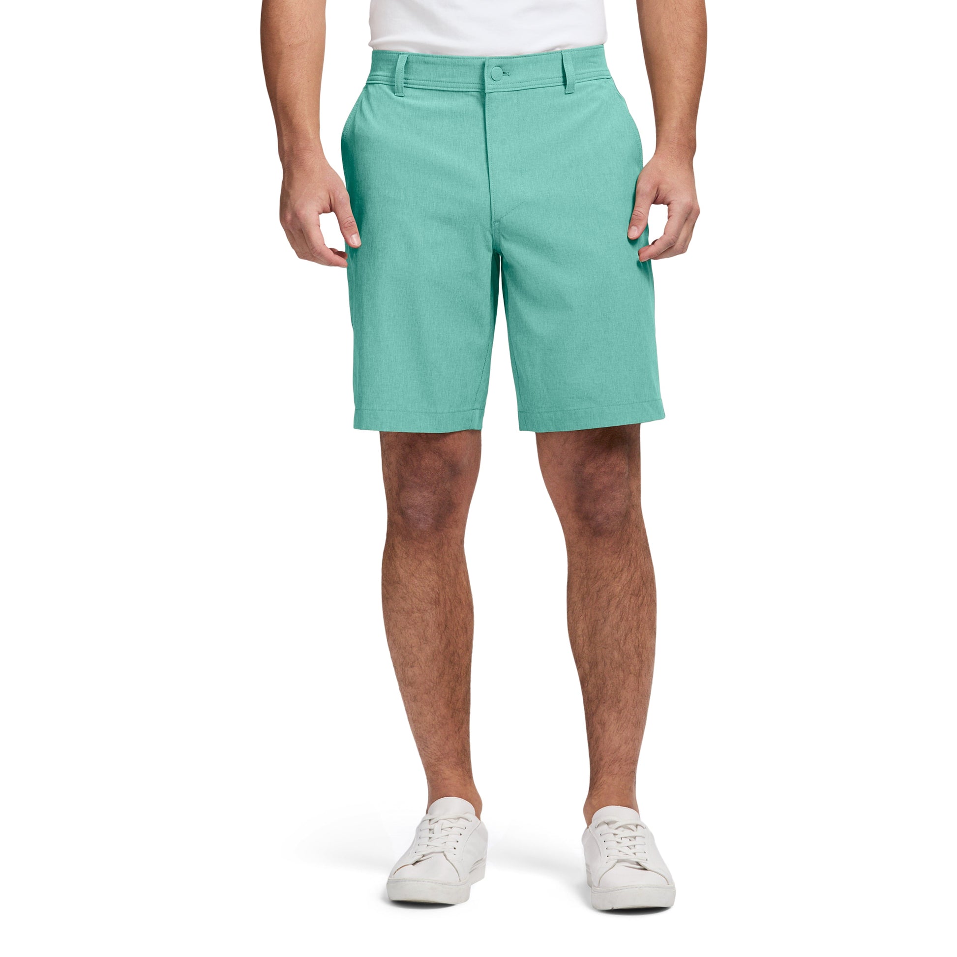 Izod Saltwater Hybrid Beach Performance Short - Beryl Green