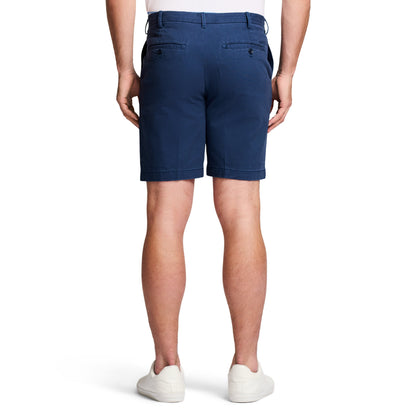 Izod Saltwater 9.5" Flat Front Chino Short - Cadet Navy