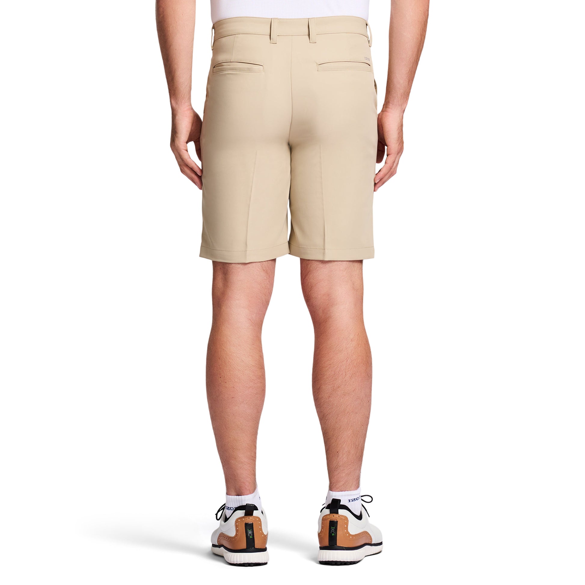 Izod Golf 9.5" Micro Poly Classic Fit Short - R. Khaki