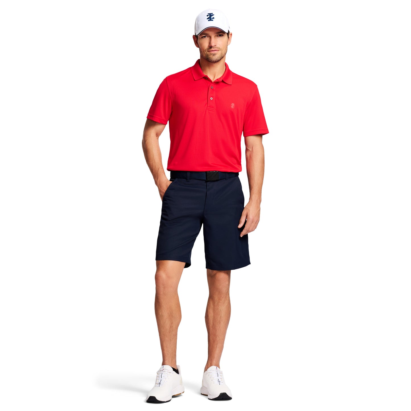 Izod Golf 9.5" Micro Poly Classic Fit Short - Midnight