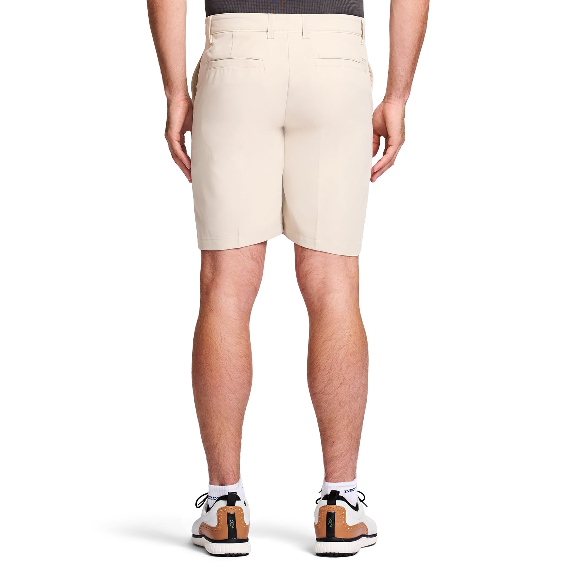 Izod Golf 9.5" Micro Poly Classic Fit Short - Stonedust