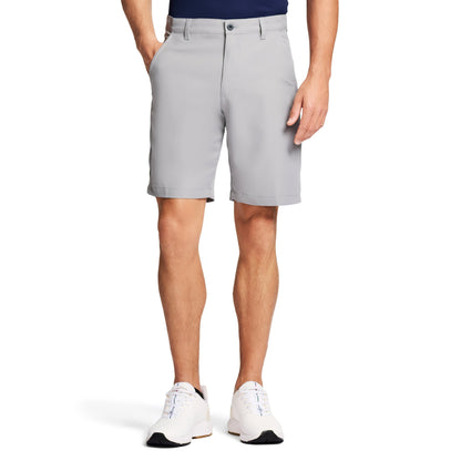 Izod Golf 9.5" Micro Poly Classic Fit Short - Silver Nickel