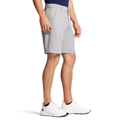 Izod Golf 9.5" Micro Poly Classic Fit Short - Silver Nickel
