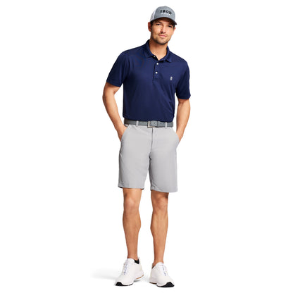 Izod Golf 9.5" Micro Poly Classic Fit Short - Silver Nickel