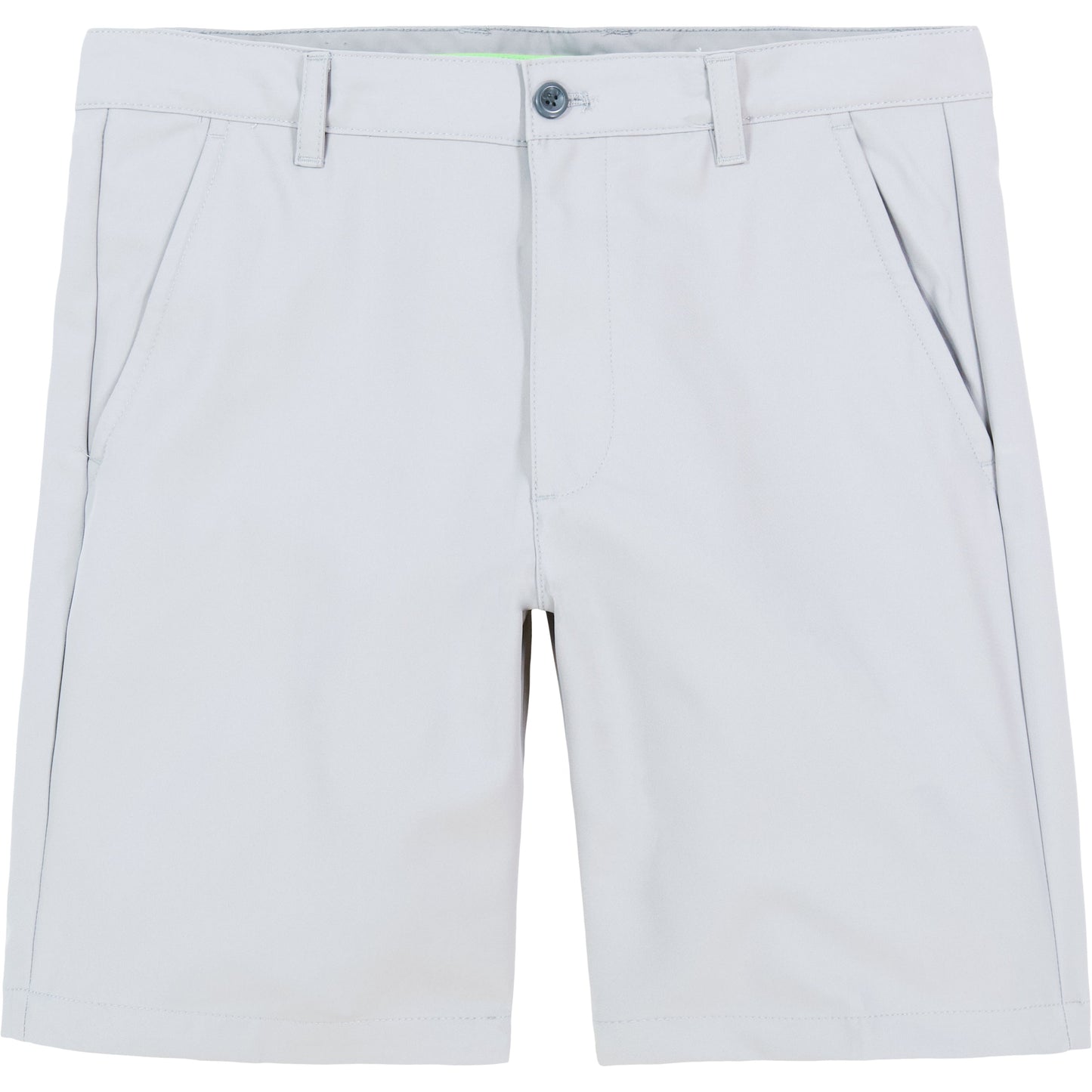 Izod Golf 9.5" Micro Poly Classic Fit Short - Silver Nickel