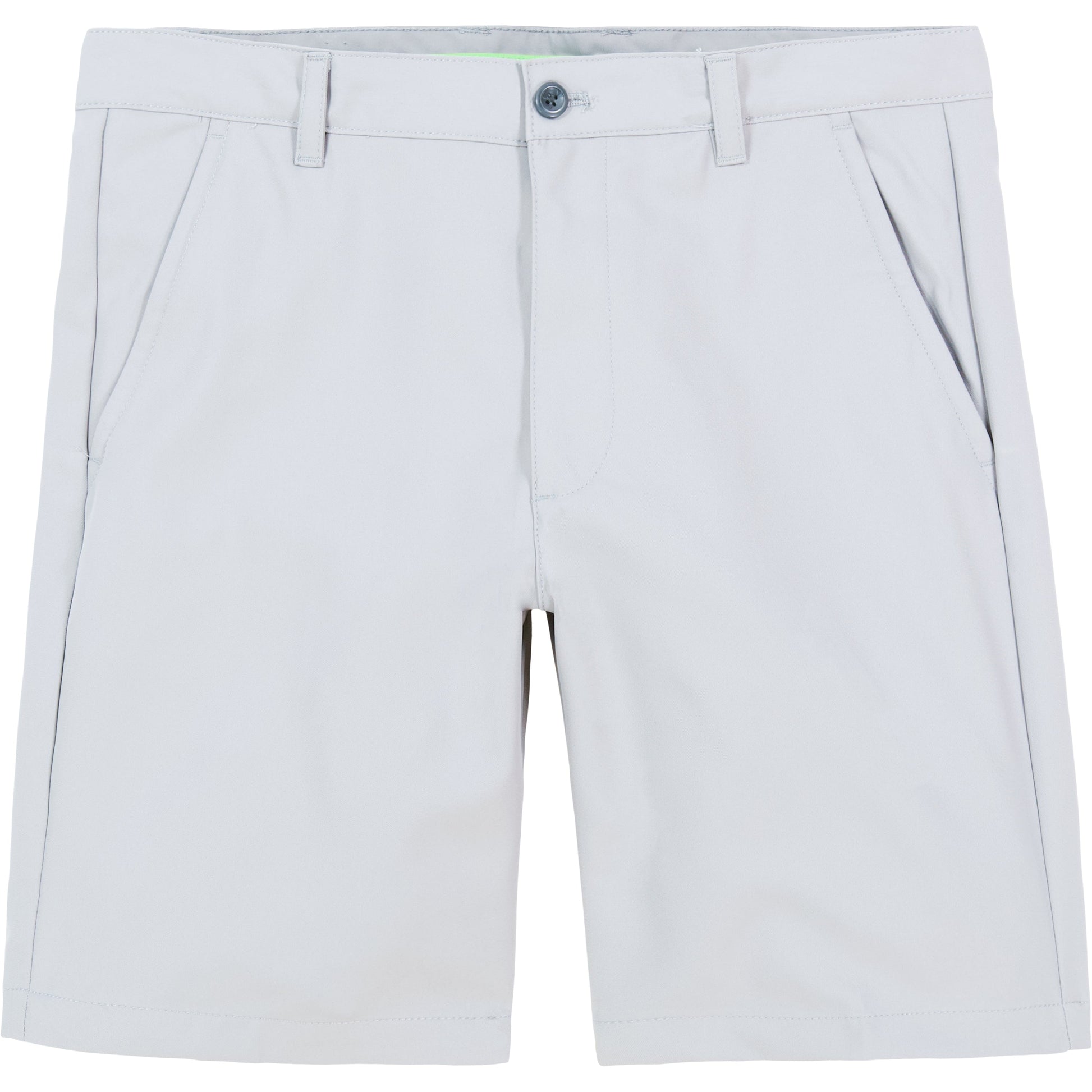 Izod Golf 9.5" Micro Poly Classic Fit Short - Silver Nickel