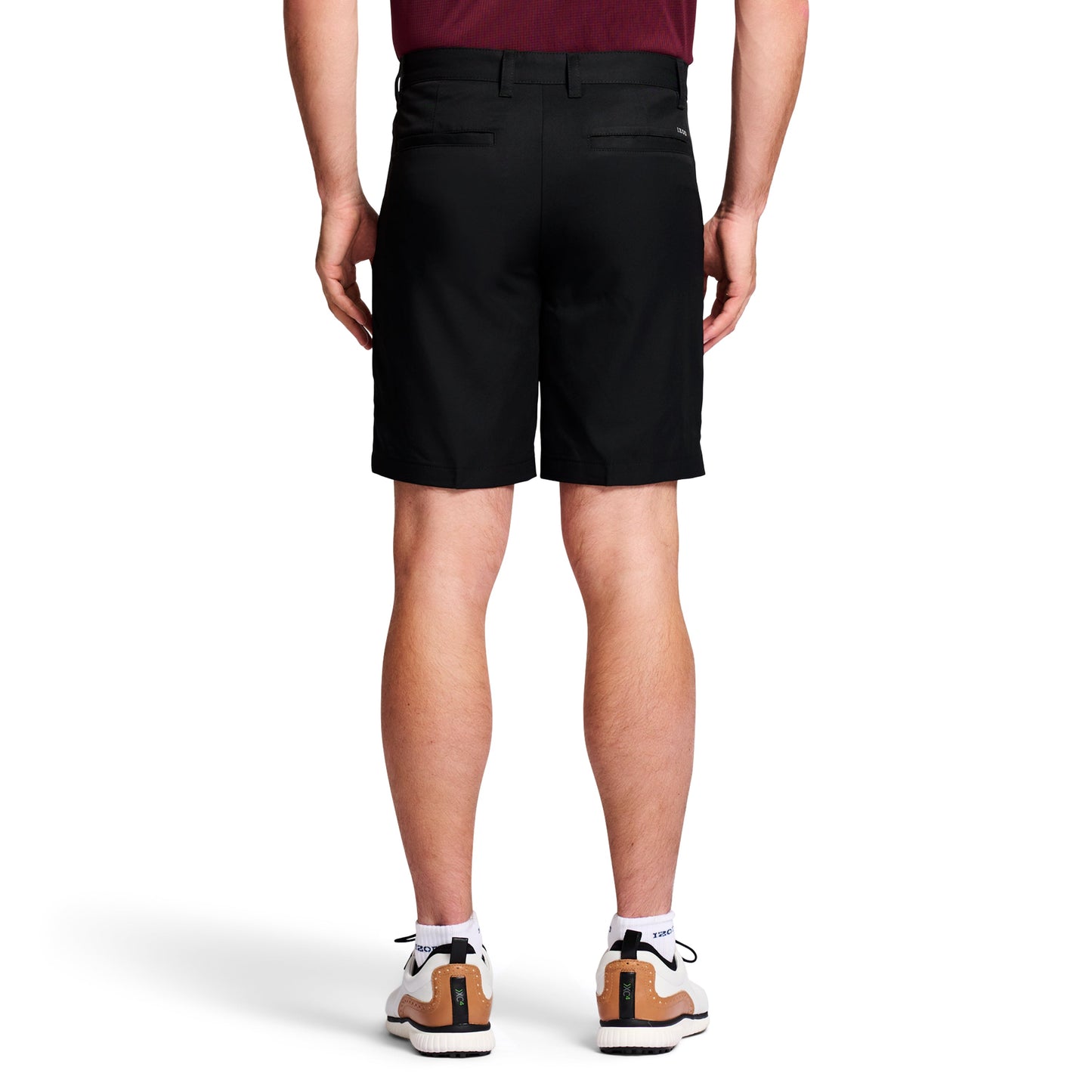 Izod Golf 9.5" Micro Poly Classic Fit Short - Caviar
