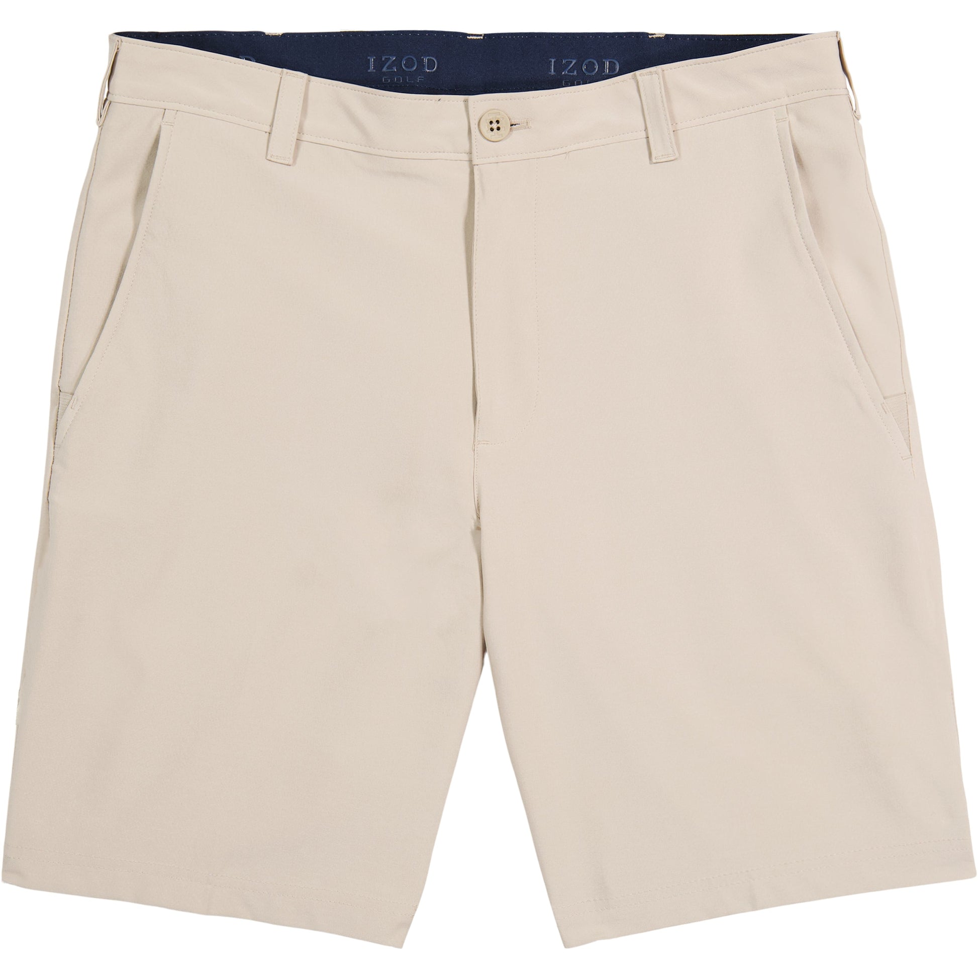 Izod Golf Swingflex Straight Fit Stretch Shorts - R. Khaki